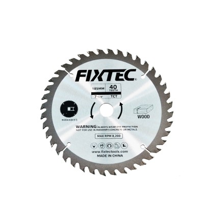 DISQUE BOIS 185*20MM 40 DENTS FIXTEC FIXTEC - 1
